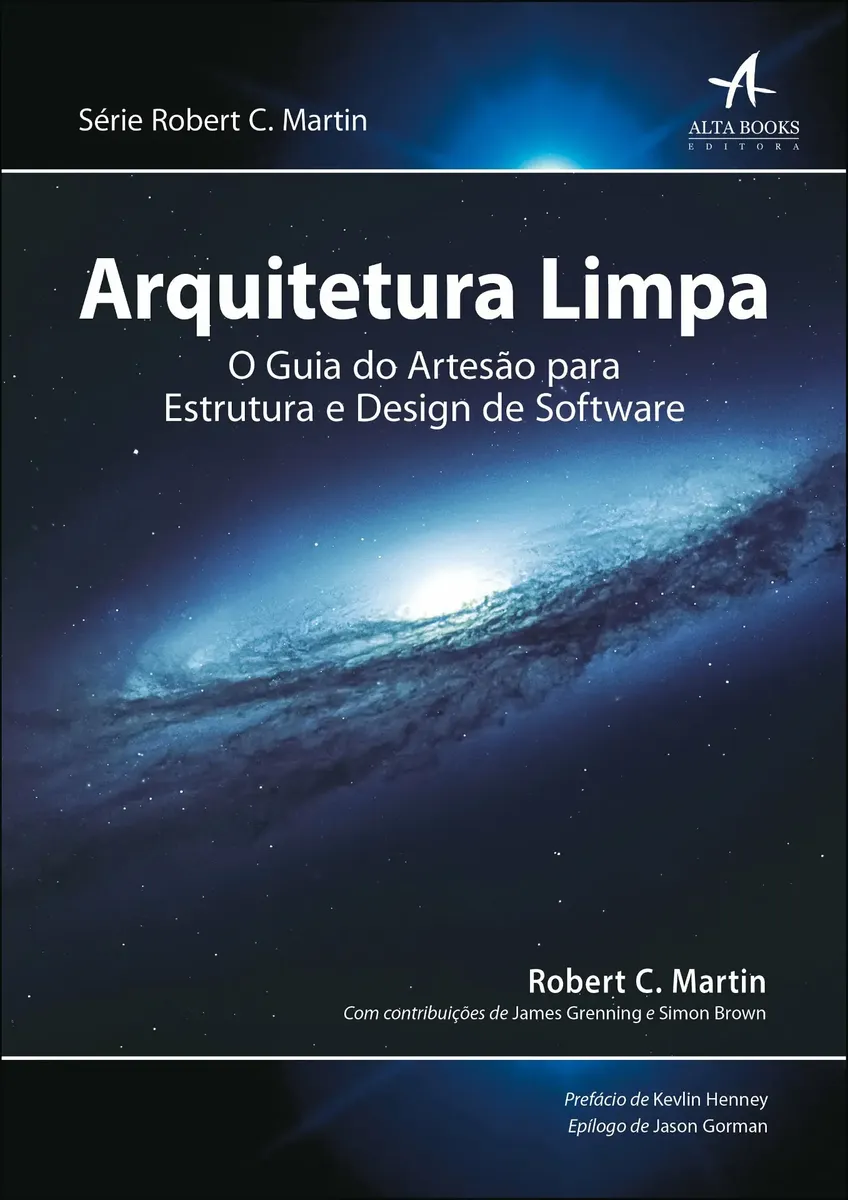 Capa do livro Arquitetura Limpa