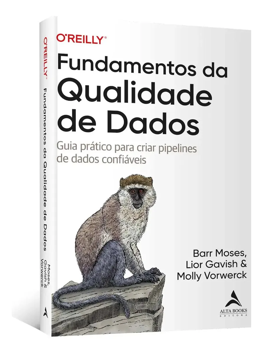 Capa do livro Fundamentos da Qualidade de Dados