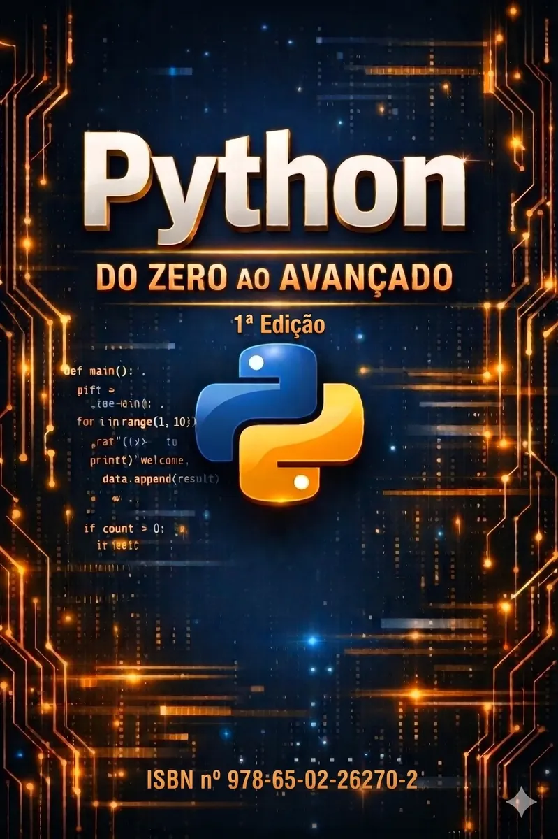 Capa do livro Python Do Zero Ao Avançado - Livro Digital