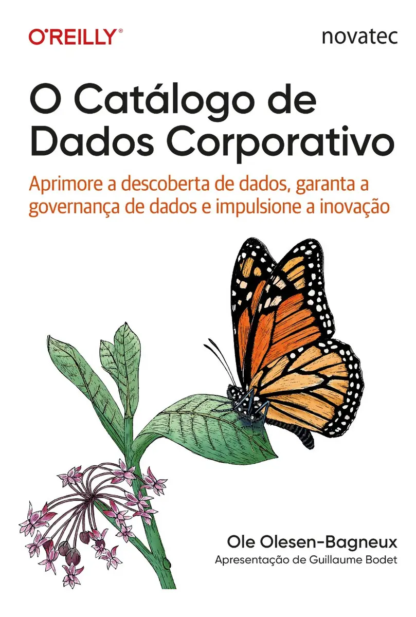 Capa do livro O Catálogo de Dados Corporativo