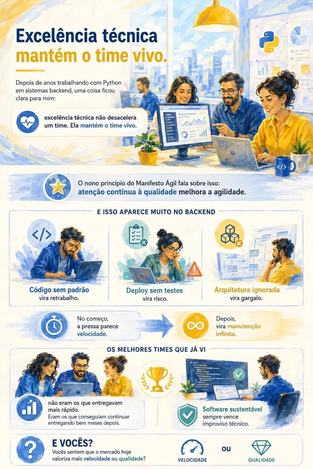 Qualidade e Excelência Técnica