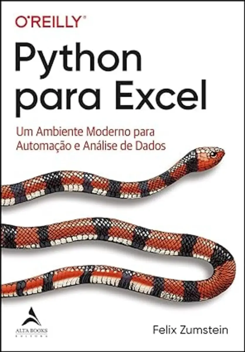 Capa do livro Python para Excel