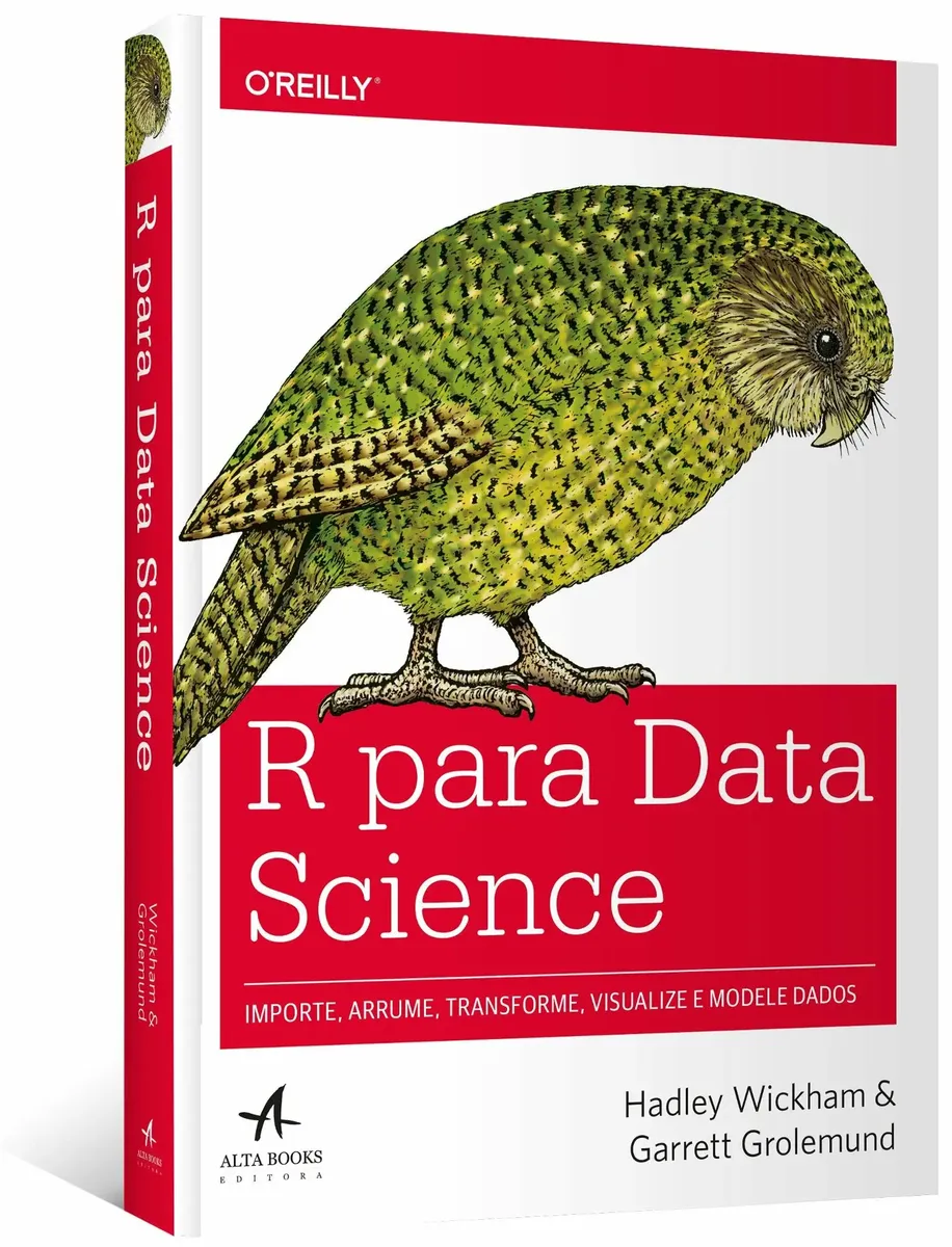Capa do livro R para Data Science