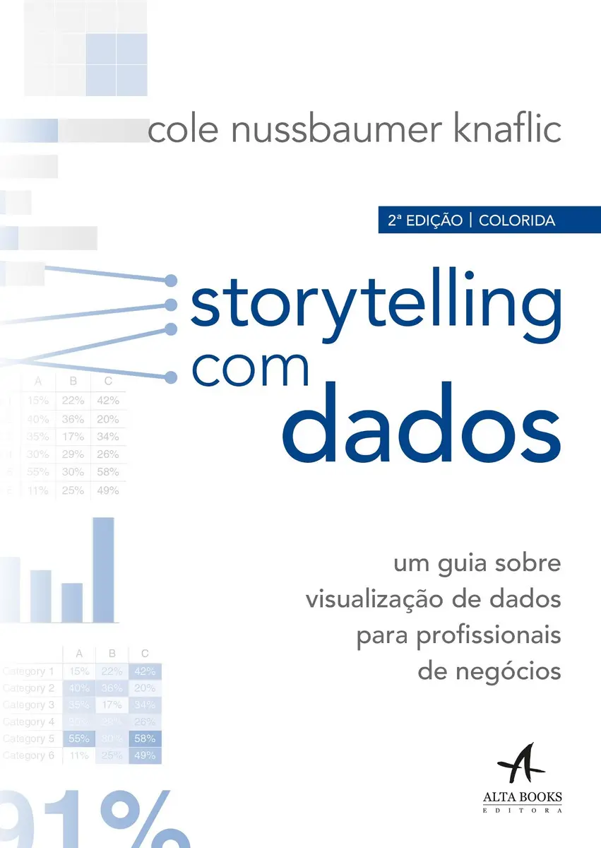 Capa do livro Storytelling com Dados