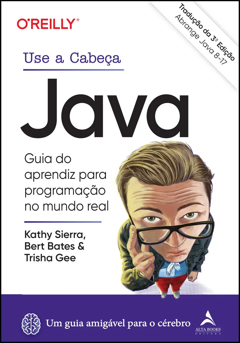 Capa do livro Use a Cabeça! Java